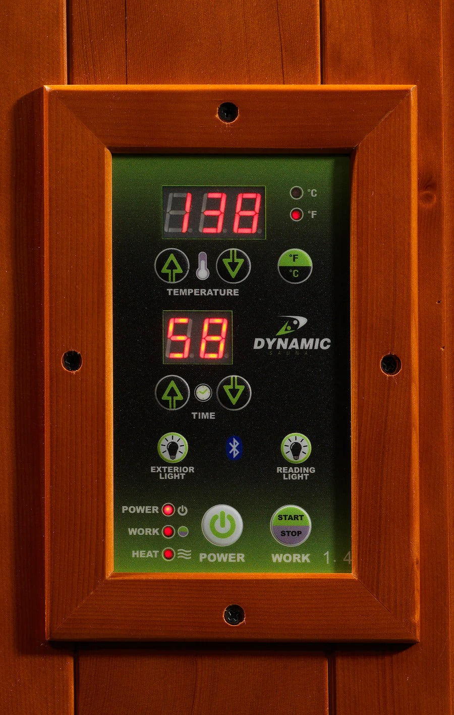 Golden Designs Dynamic Heming 2-Person Corner Low EMF Far Infrared Sauna – Canadian Hemlock