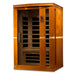 Dynamic Vittoria 2-person Low EMF FAR Infrared Sauna | DYN-6220-01 Golden Designs