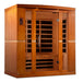 Dynamic Bergamo 4-person Low EMF FAR Infrared Sauna | DYN-6440-01 Golden Designs