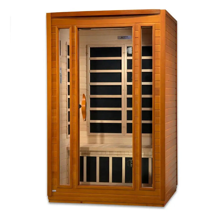 Dynamic San Marino 2-Person Low EMF FAR Infrared Sauna | DYN-6206-01 Golden Designs