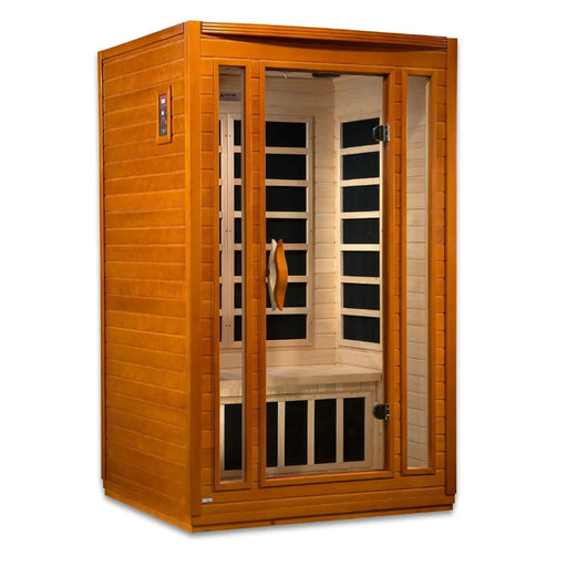 Dynamic San Marino 2-Person Low EMF FAR Infrared Sauna | DYN-6206-01 Golden Designs