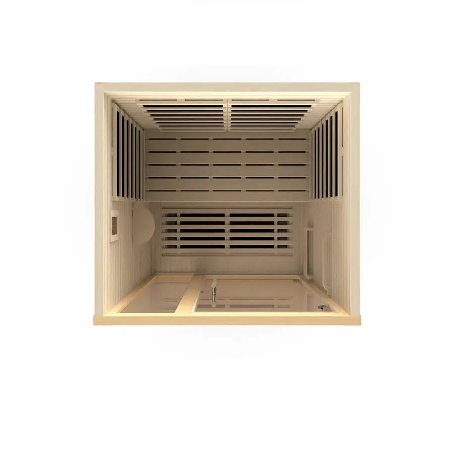 Golden Designs Llumeneres 2-Person Ultra Low EMF Far Infrared Sauna