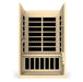 Dynamic Llumeneres 2-person Ultra Low EMF FAR Infrared Sauna | DYN-6215-02 Golden Designs