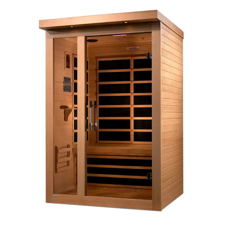 Golden Designs Llumeneres 2-Person Ultra Low EMF Far Infrared Sauna