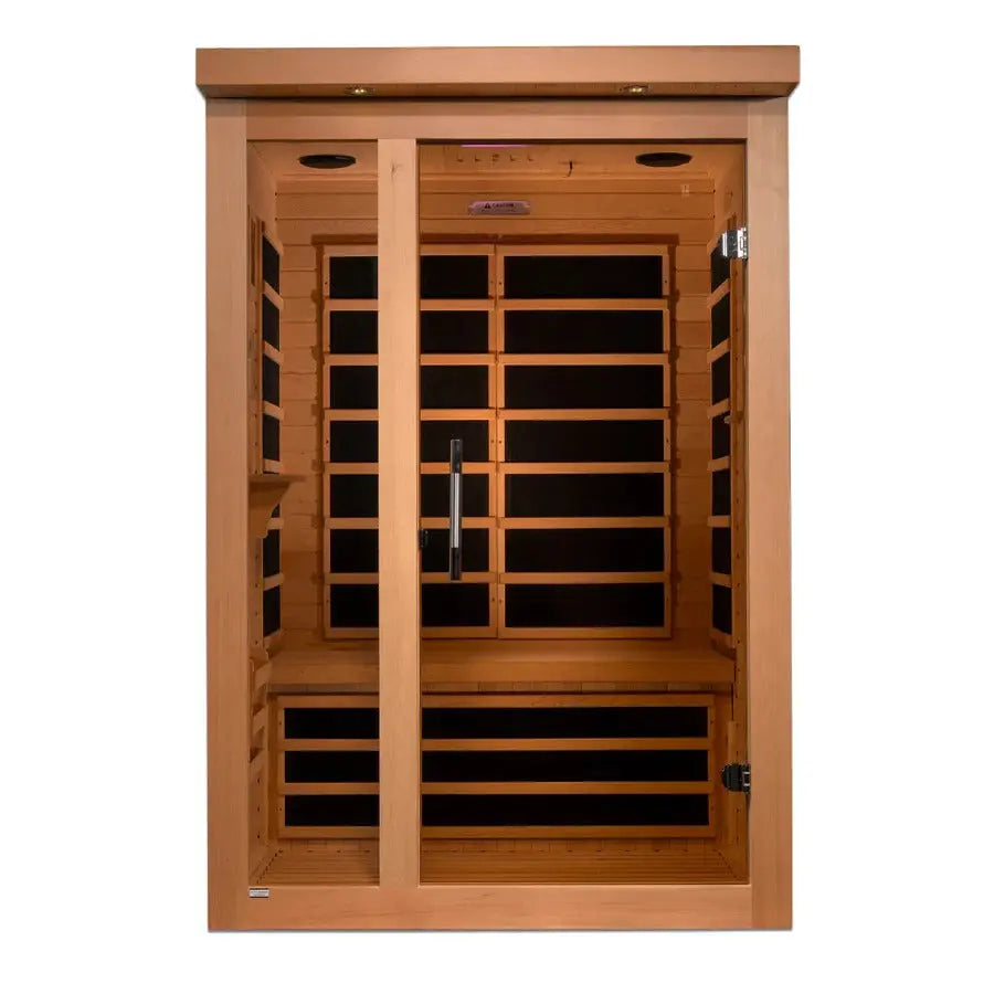 Golden Designs Llumeneres 2-Person Ultra Low EMF Far Infrared Sauna