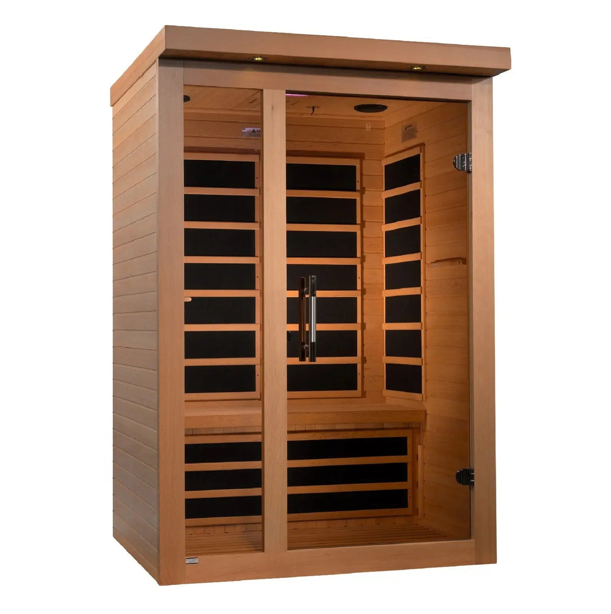 Golden Designs Llumeneres 2-Person Ultra Low EMF Far Infrared Sauna
