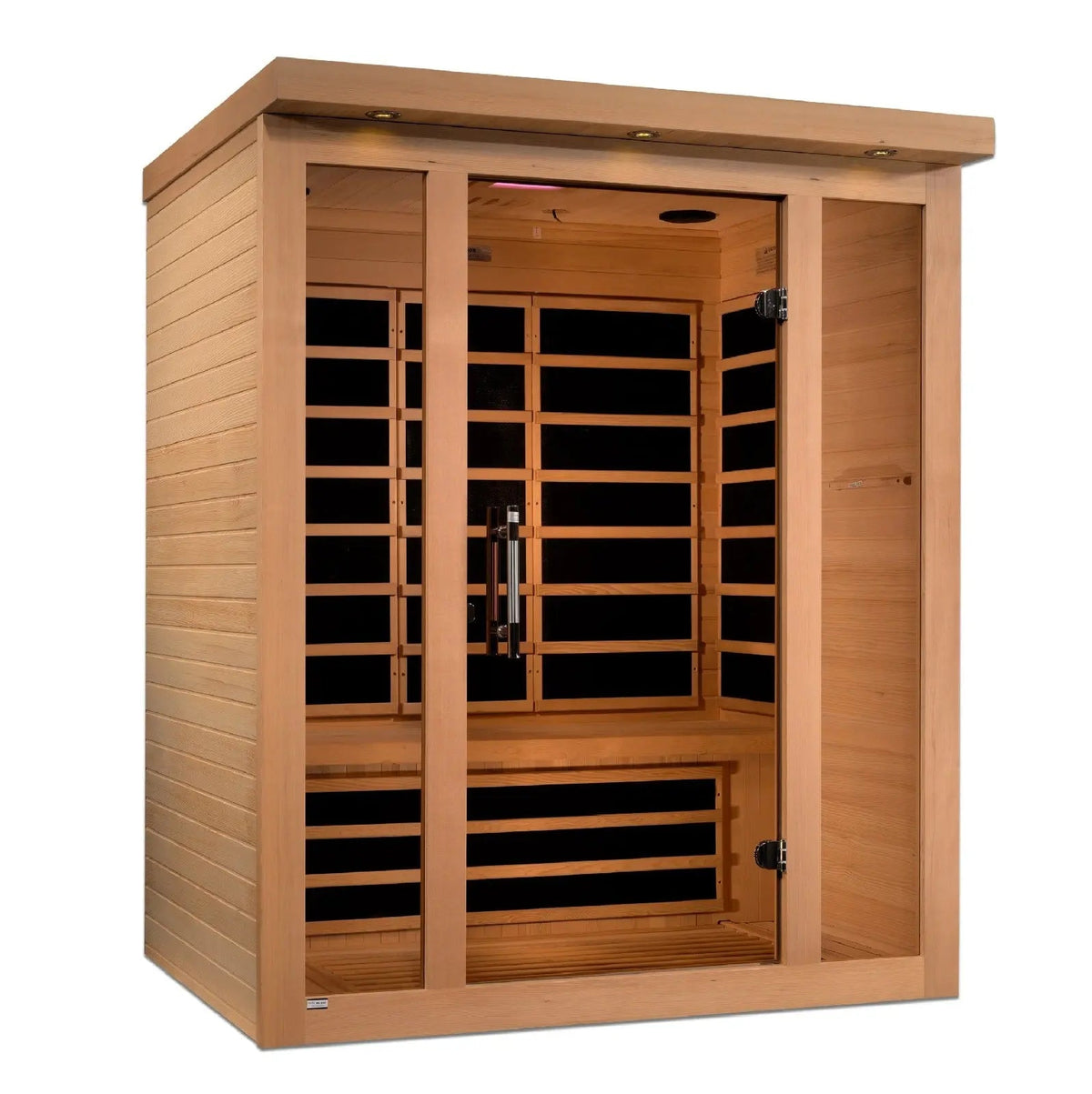 Golden Designs Vila 3-Person Ultra Low EMF Far Infrared Sauna
