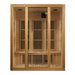 Maxxus Bellevue 3-Person Low EMF FAR Infrared Sauna Canadian Hemlock | MX-J306-01 Golden Designs