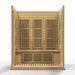 Maxxus 3-Person Low EMF FAR Infrared Sauna | MX-K306-01 Golden Designs