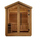 Golden Designs Savonlinna 3-Person Red Cedar Outdoor Sauna & Harvia Traditional Electric Heater Kit | GDI-8503-01 Golden Designs