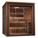 Golden Designs Bergen 6 Person Cedar Outdoor Sauna & Harvia Traditional Electric Heater Kit | GDI-8206-01 Golden Designs