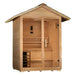 Golden Designs Arlberg 3 Person Outdoor Sauna & Harvia Traditional Electric Heater Kit | GDI-8103-01 Golden Designs