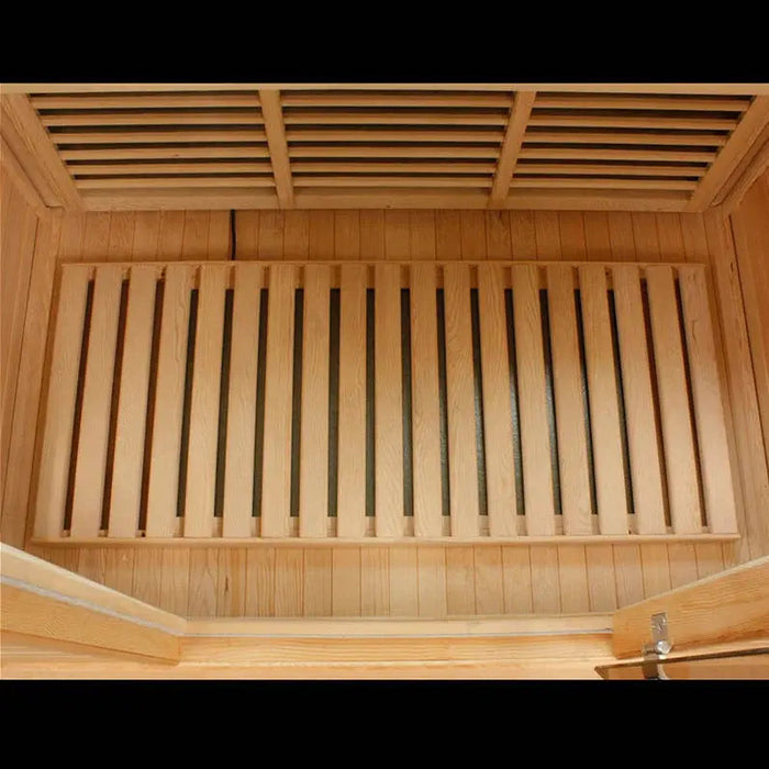 Maxxus 4 Person Low EMF FAR Infrared Sauna Canadian Hemlock | MX-K406-01 Golden Designs