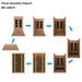 Maxxus Seattle 2 Person Low Emf Far Infrared Sauna Canadian Hemlock MX-J206-01 Golden Designs