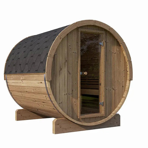 SaunaLife 6-Person E8 ERGO Series Barrel Sauna Saunalife