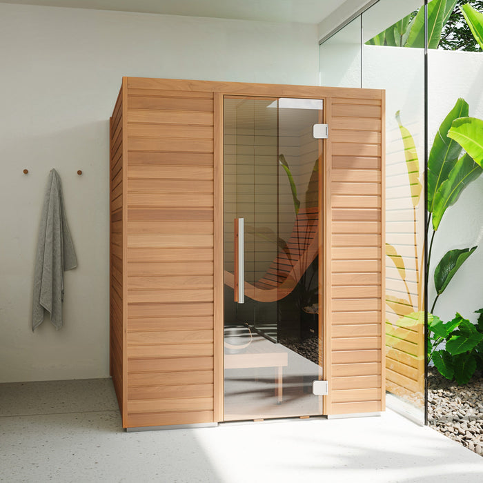 Auroom Baia 2-Person Traditional Indoor Sauna