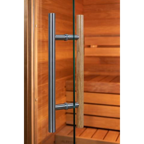 Auroom Cala Wood 2-Person Traditional Indoor Sauna