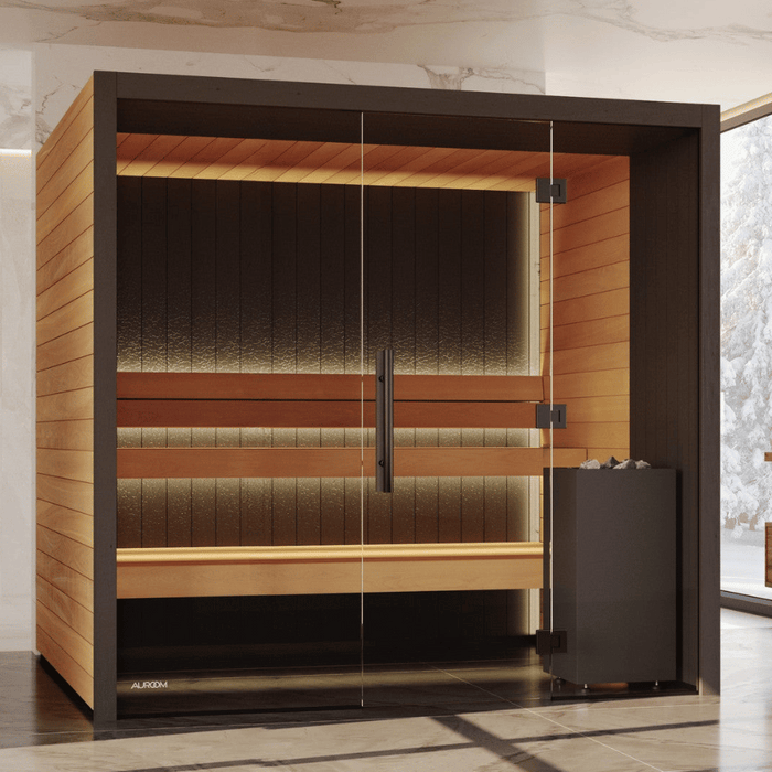 Auroom Vulcana 5-Person Indoor Traditional Sauna