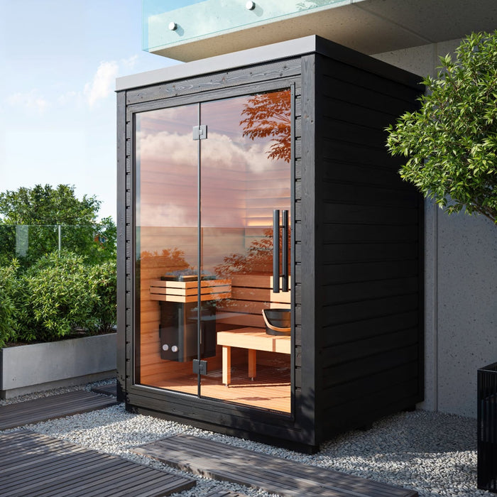 Auroom Mira 1-2 Person Outdoor Traditional Sauna