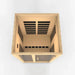 Dynamic Santiago 2-person Low EMF FAR Infrared Sauna | DYN-6209-01 Golden Designs