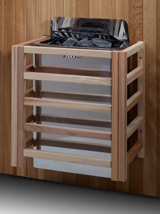 Golden Designs 2025 Soria 3 Per Hybrid Sauna (Indoor) Full Spectrum and Harvia Traditional Stove | GDI-8330-01 Golden Designs