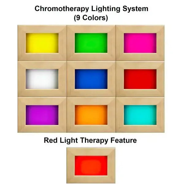 Dynamic Gracia Elite 1-2 Person Ultra Low EMF FAR Infrared Sauna Golden Designs