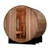 Golden Designs St. Moritz 2-4 Person Cedar Barrel Sauna & Harvia Traditional Electric Heater Kit | GDI-B002-01 Golden Designs