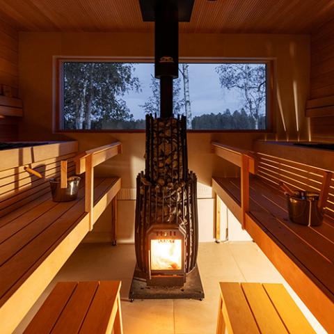 Cozy Heat SW 18kW Wood Burning Sauna Stove