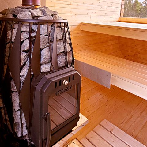 Cozy Heat OG 18kW Wood Burning Sauna Stove