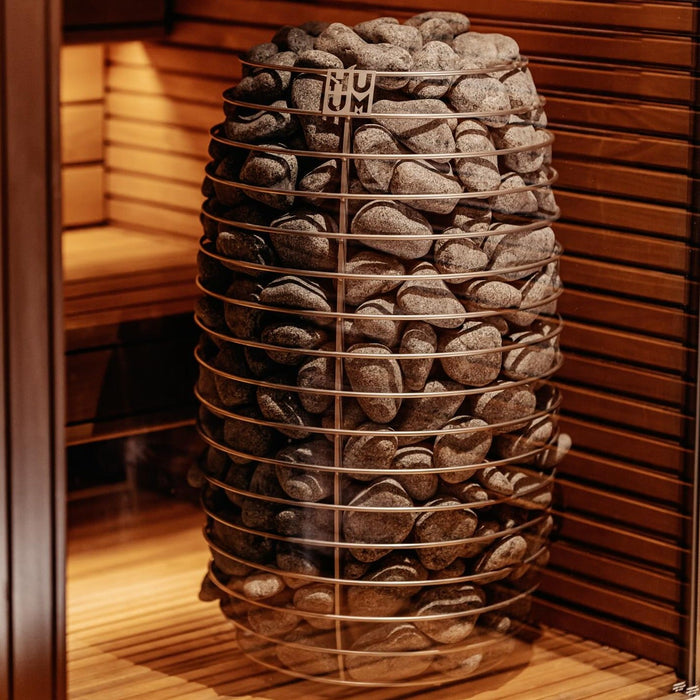 HUUM HIVE MINI 240V Electric Sauna Heater Package w/ UKU Wifi Controller and Stones