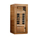 MAP TO BE DECIDED YET Dynamic 1 Person (Compact) Ultra Low EMF FAR Infrared Sauna Pacific Cedar | DYN-1201-01 Elite Golden Designs