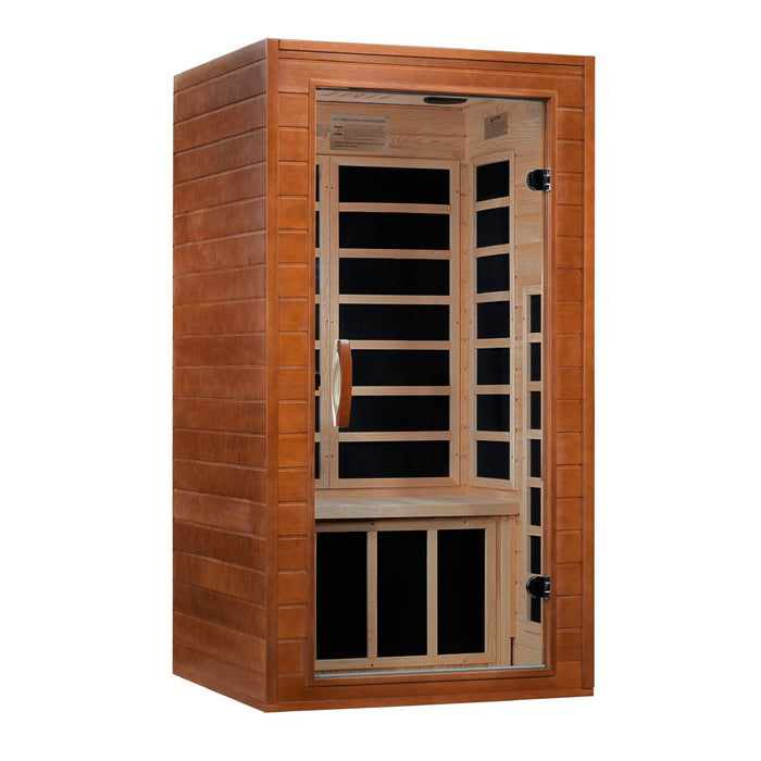 Dynamic Avila Elite 1-2-person Ultra Low EMF FAR Indoor Infrared Sauna + Red Light Therapy | DYN-6103-01 Elite