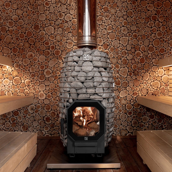 HUUM HIVE Flow Mini 8.5kW Wood Burning Sauna Stove