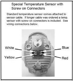 Harvia WX232/WX233 Temperature Sensor Harvia
