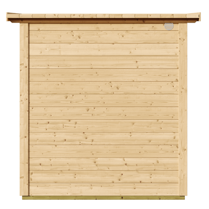 SaunaLife 4-Person Outdoor Traditional Cabin Sauna | Model G2