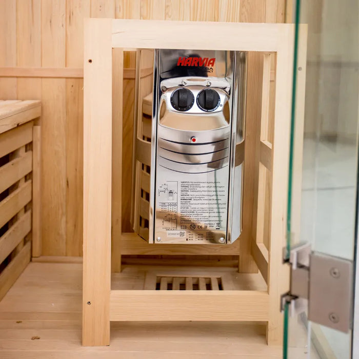 Harvia Vega Compact 120V/240V Electric Sauna Heater w/ Built-In Knob Controls - 1.9/3.5kW