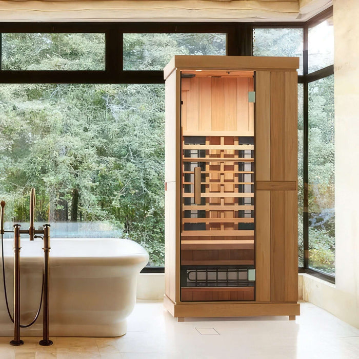 Finnmark FD-1 1-Person Full Spectrum Indoor Infrared Sauna | FD-KN001