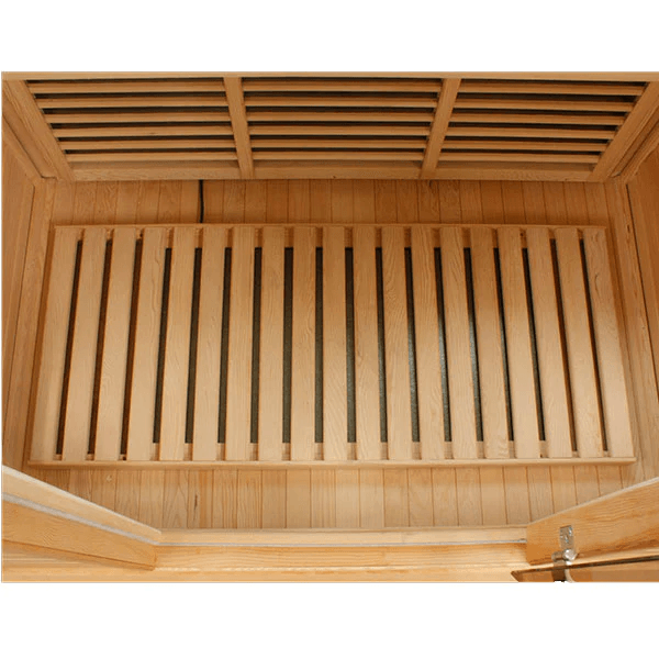 Maxxus 2-Person Low EMF FAR Indoor Infrared Sauna + Red Light Therapy | MX-K206-01