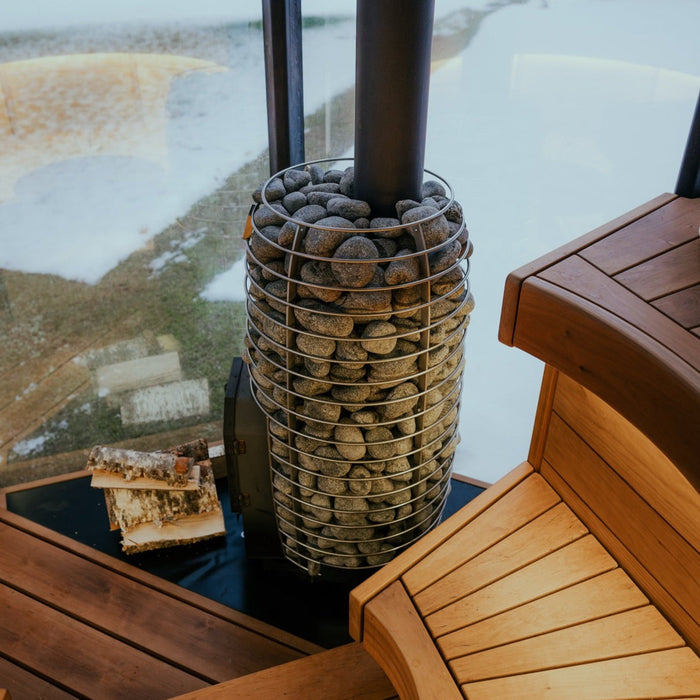 HUUM HIVE Flow 9.8kW Wood Burning Sauna Stove