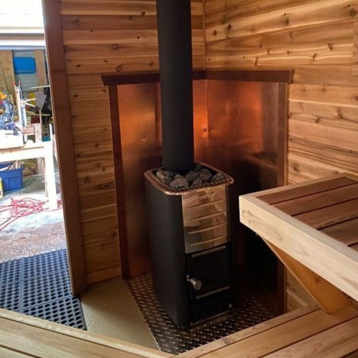 Harvia Sauna Stove Chimney Kit-Black | WHP1500M