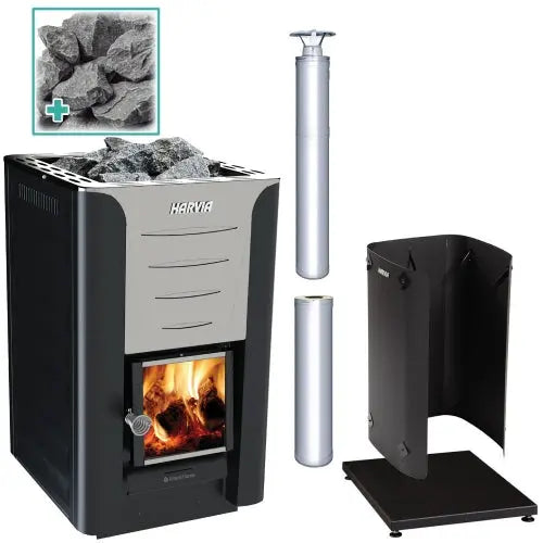 Harvia PRO 20 24kW Sauna Stove Package Harvia