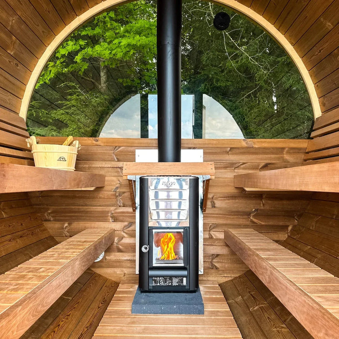 Harvia Sauna Stove Chimney Kit-Black | WHP1500M