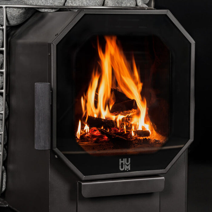 HUUM HIVE Flow LS 9.8kW Wood Burning Sauna Stove