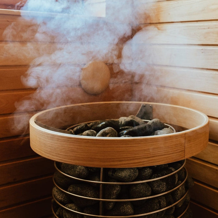 HUUM HIVE MINI 240V Electric Sauna Heater Package w/ UKU Wifi Controller and Stones