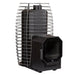 HUUM HIVE Flow LS Wood-Burning Sauna Stove Package With Firebox Extension, 9.8kW HUUM