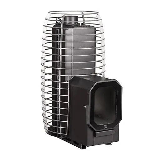 HUUM HIVE Wood-Burning Sauna Stove Package With Firebox Extension, 8.5kW HUUM