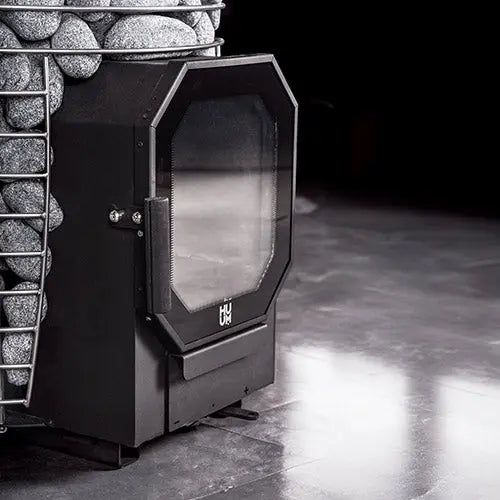 HUUM HIVE Flow Wood-Burning Sauna Stove, 9.8kW HUUM