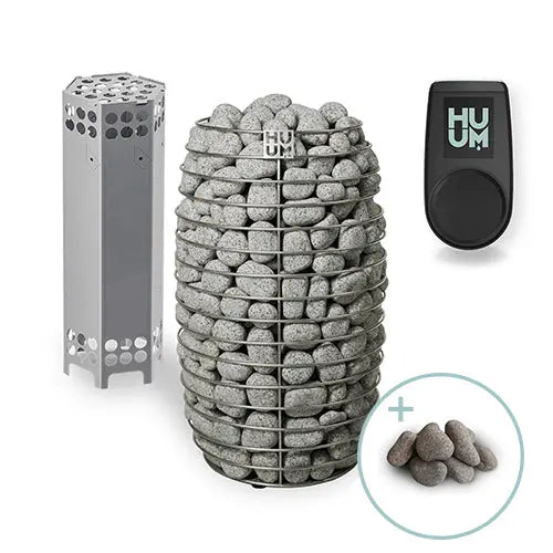 HUUM HIVE Mini Series 10.5kW Sauna Heater Package HUUM