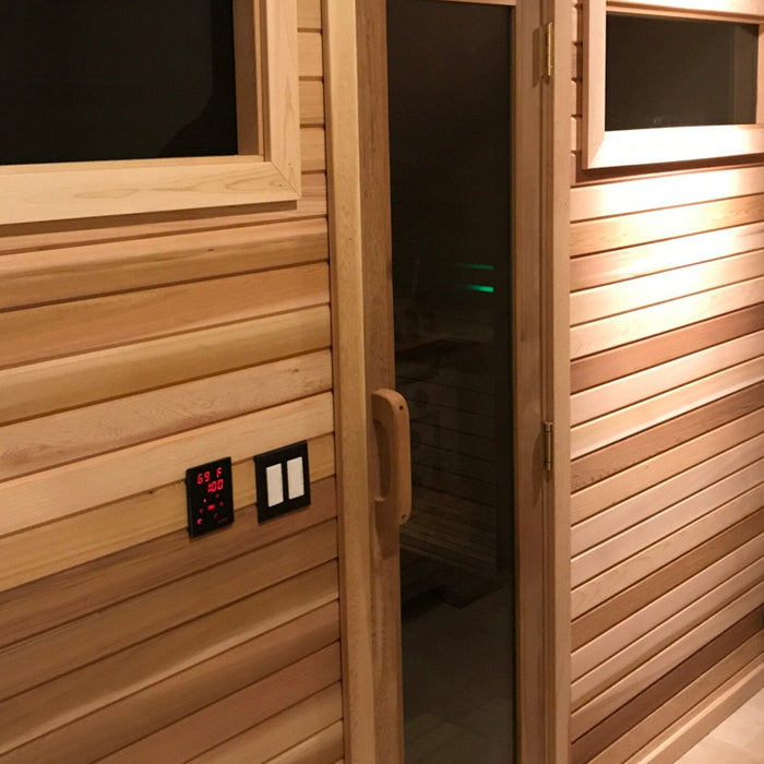 Harvia Xenio KIP Digital Sauna Heater Control w/ WiFi and Power Unit and Temp/Humidity Sensor Kit | CX170-U1-15-XW / CX170-U3-15-XW