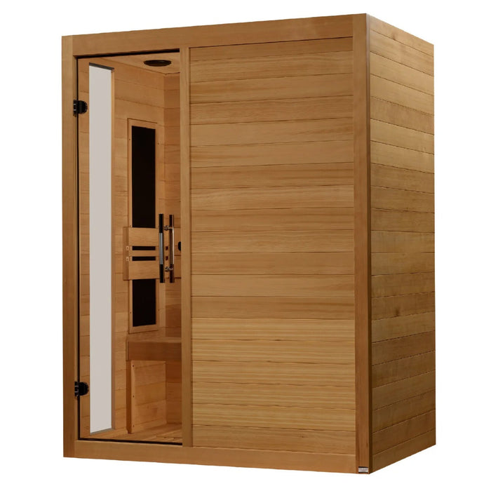 Dynamic Toscana 3-person Low EMF FAR Indoor Infrared Sauna + Red Light Therapy | DYN-6315-05